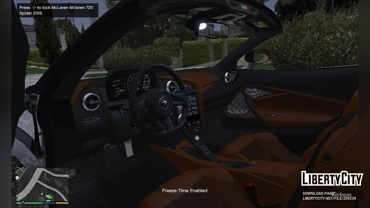 McLaren 720s Spider (Animated-Roof) [Add On / Handling] (Retexture) / GTA 5
