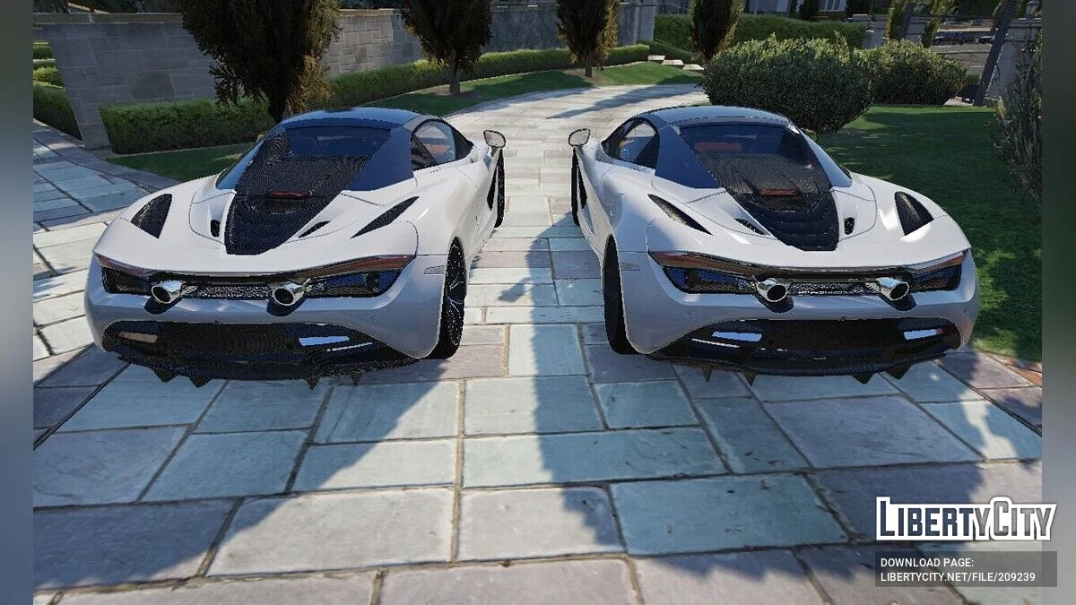 McLaren 720s Spider (Animated-Roof) [Add On / Handling] (Retexture) / GTA 5