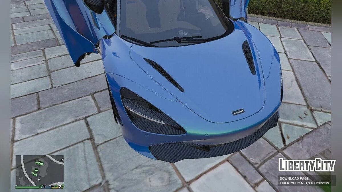 McLaren 720s Spider (Animated-Roof) [Add On / Handling] (Retexture) / GTA 5