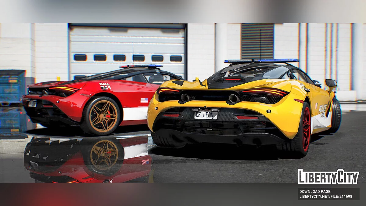 McLaren 720s Police / GTA 5