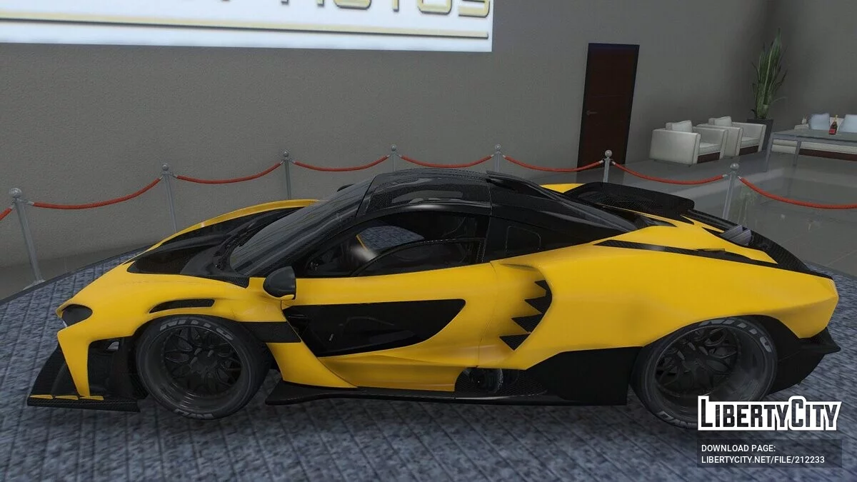 McLaren Senna Drippy WB Kit / GTA 5