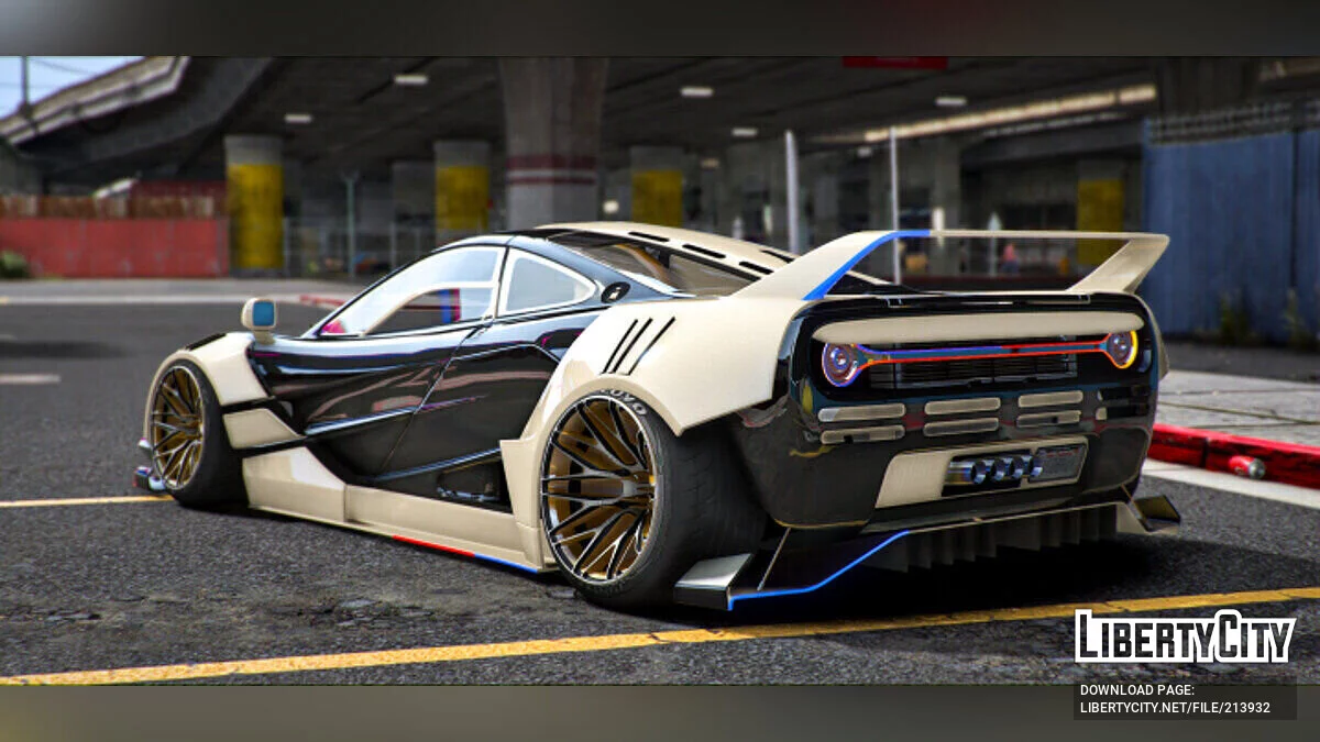 Mclaren F1 Widebody LEO (PD Unmarked) / GTA 5