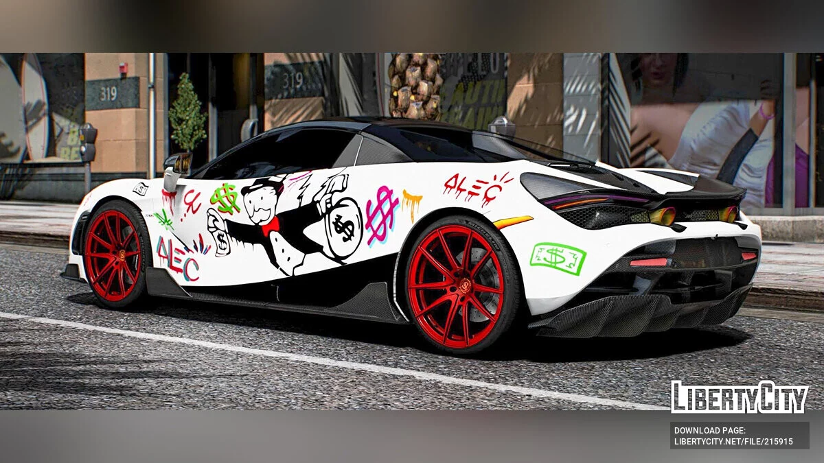 Mclaren 720s Alec / GTA 5