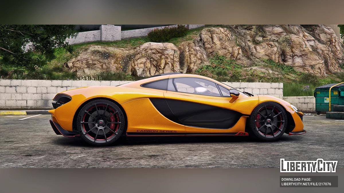 Mclaren P1 Carbon / GTA 5