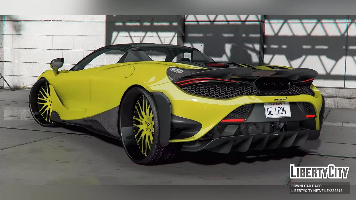 Mclaren 765LT Spider on Forgis / GTA 5