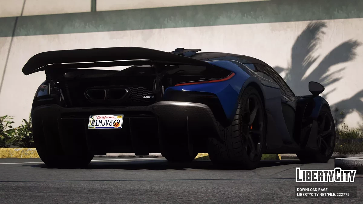 McLaren W1 2025 v1.0 hotfix / GTA 5