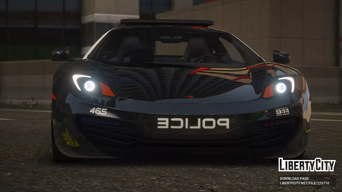 2010 Макларен 12C SCPD v1.0 / GTA 5