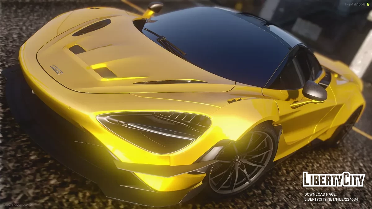 Custom Mclaren 765LT Prior Design / GTA 5