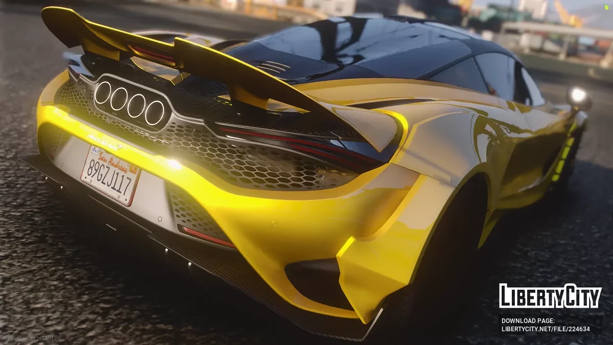 Custom Mclaren 765LT Prior Design / GTA 5