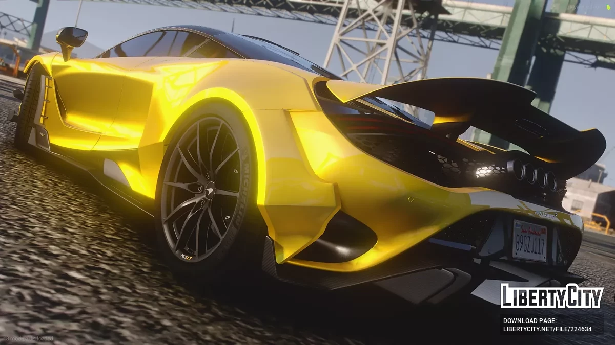 Custom Mclaren 765LT Prior Design / GTA 5