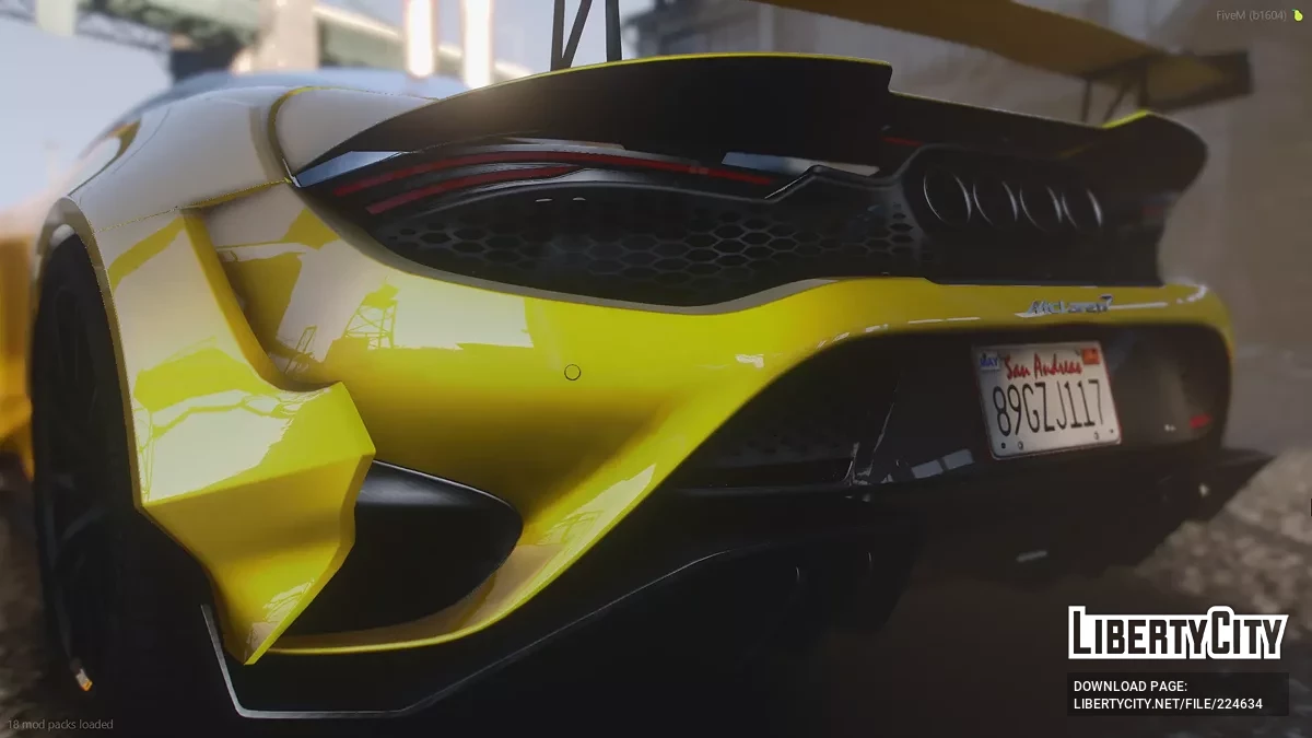 Custom Mclaren 765LT Prior Design / GTA 5
