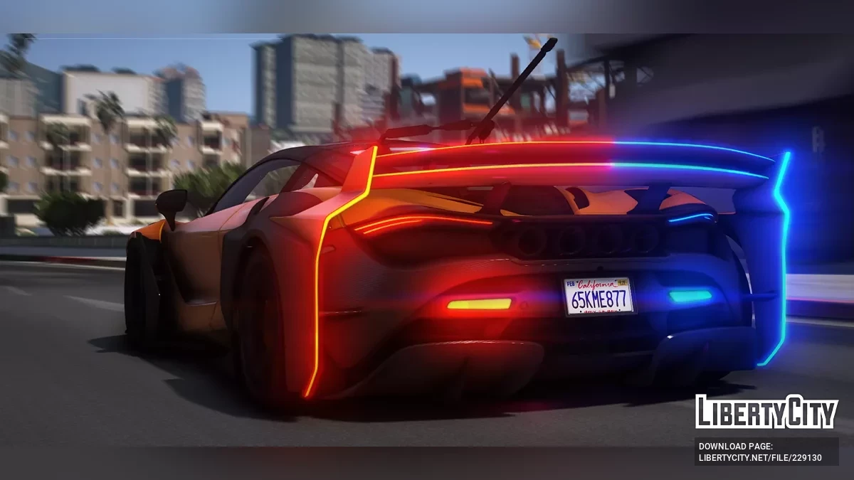 Mclaren 720S Widebody / GTA 5