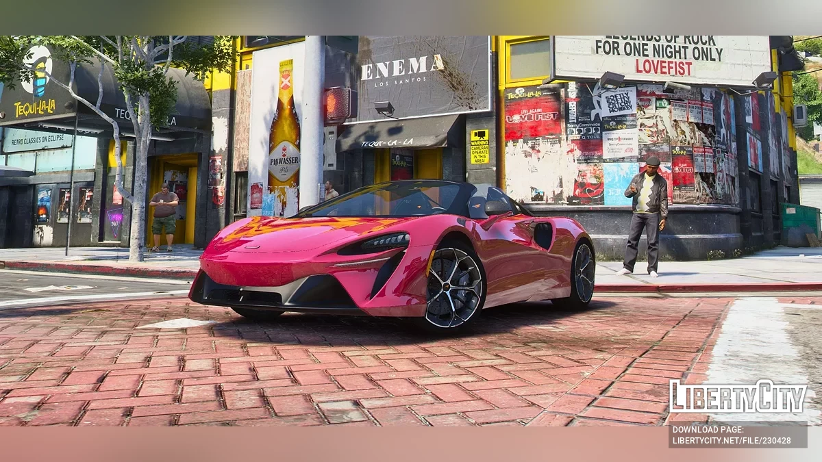 2025 McLaren Artura Spider v1.0 / GTA 5