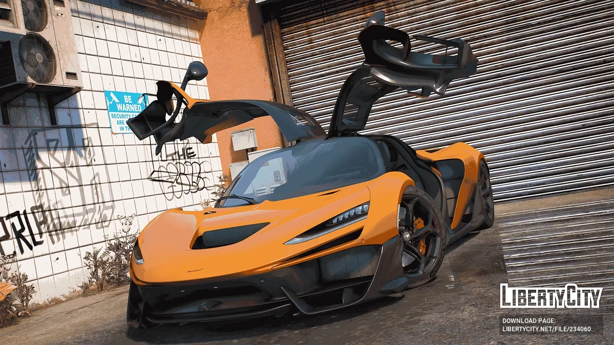 2025 McLaren W1 v1.0 / GTA 5