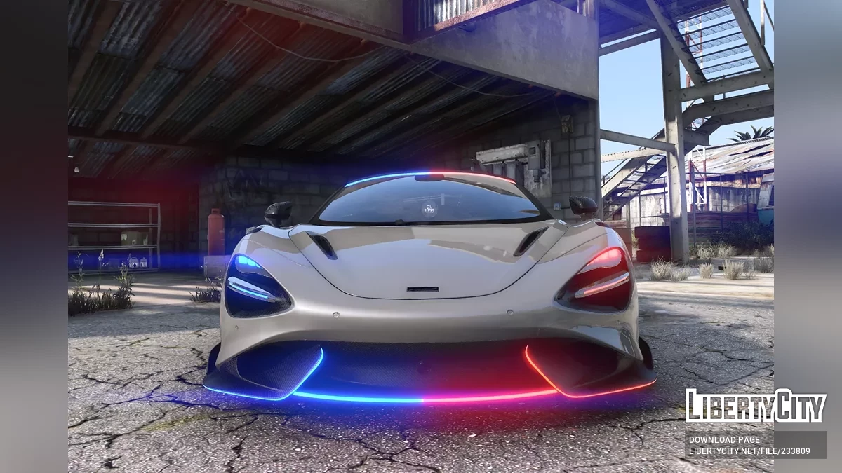 McLaren 765lt Spider Glasslight / GTA 5