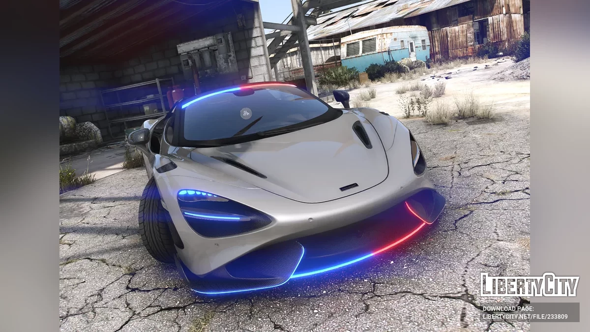 McLaren 765lt Spider Glasslight / GTA 5