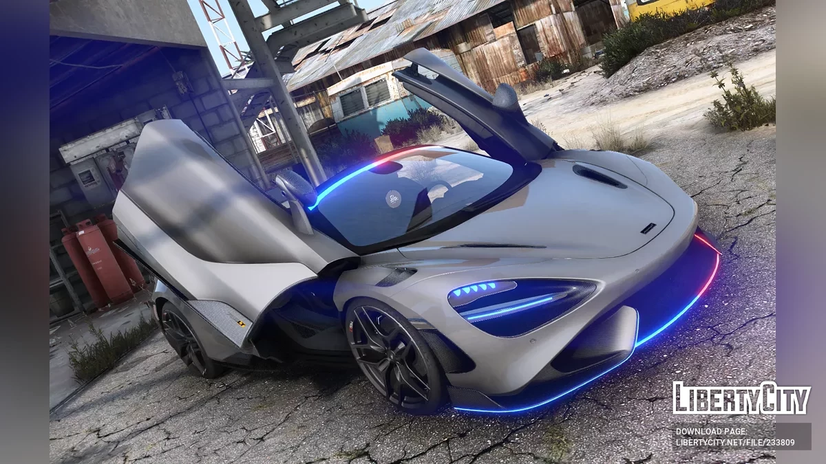 McLaren 765lt Spider Glasslight / GTA 5