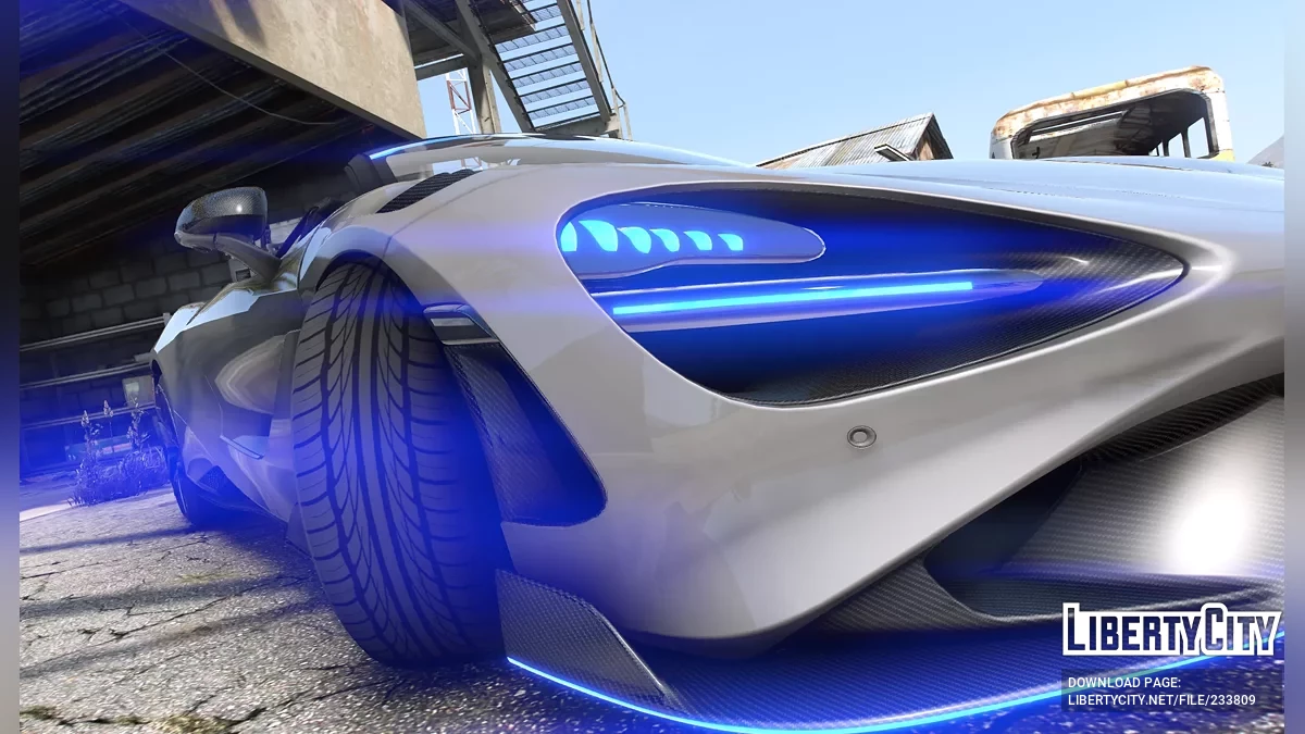 McLaren 765lt Spider Glasslight / GTA 5