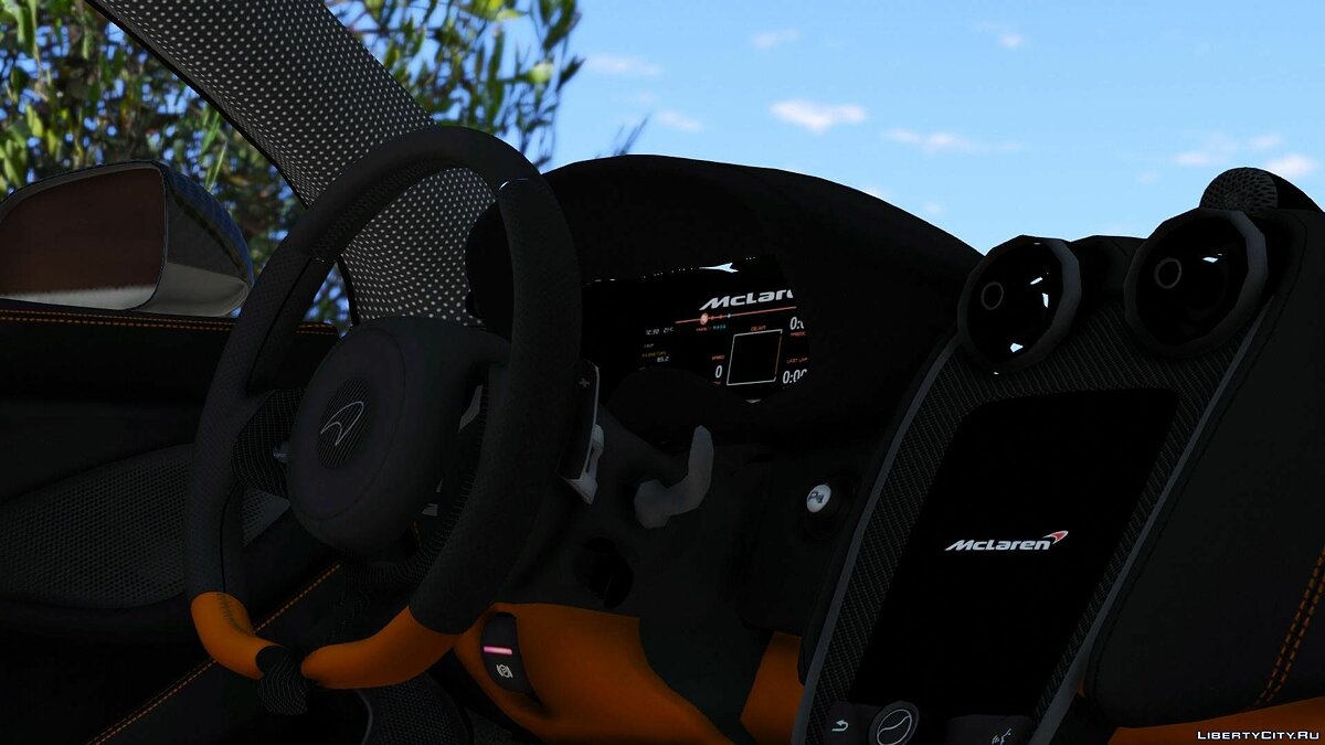 2015 McLaren 570s [Add-On / Replace / HQ] 0.7 для GTA 5 - Картинка #5
