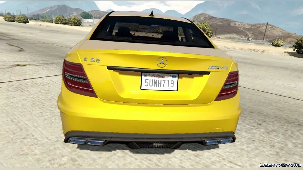 Mersedes-Benz C63 AMG 2012 / GTA 5