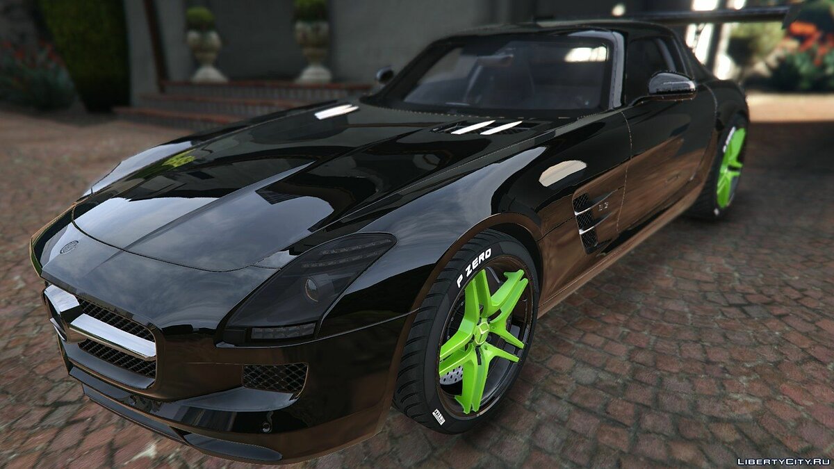 GTA 5 Mercedes Benz SLS AMG. Tahoma Coupe GTA 5.