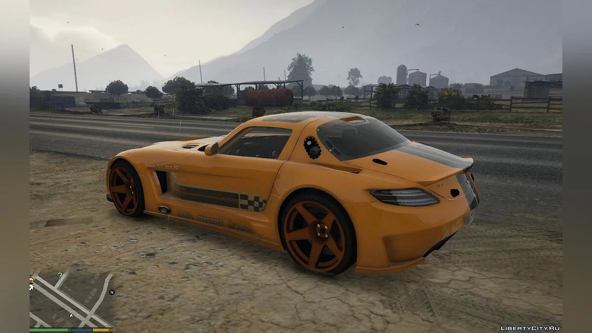 Mercedes AMG SLS GT3 / GTA 5