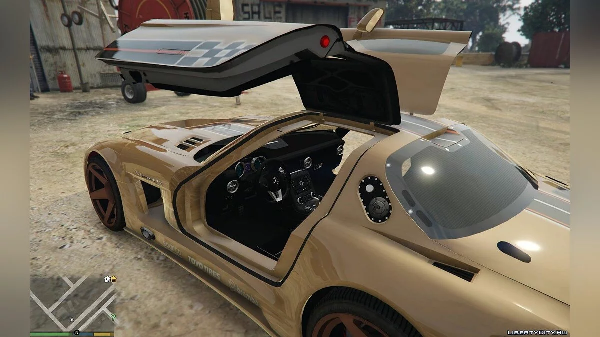 Mercedes AMG SLS GT3 / GTA 5