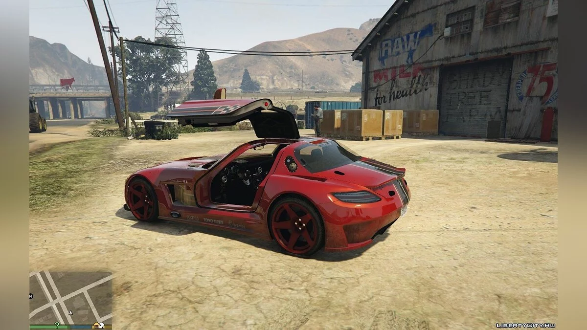 Mercedes AMG SLS GT3 / GTA 5