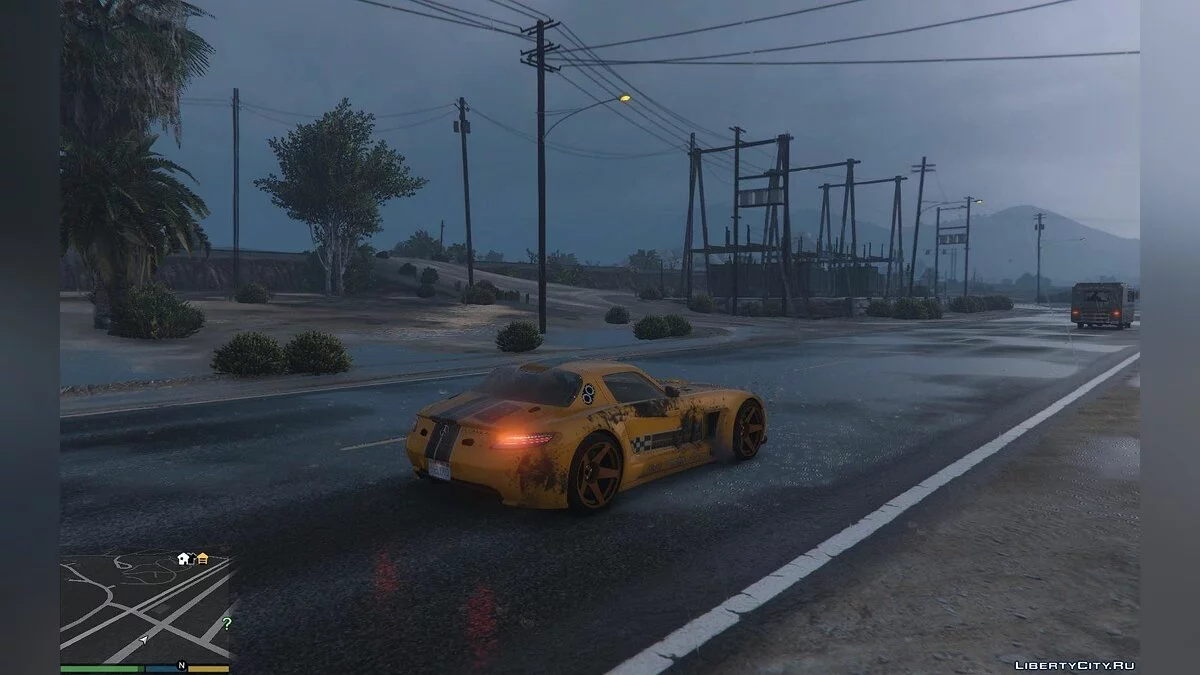 Mercedes AMG SLS GT3 / GTA 5