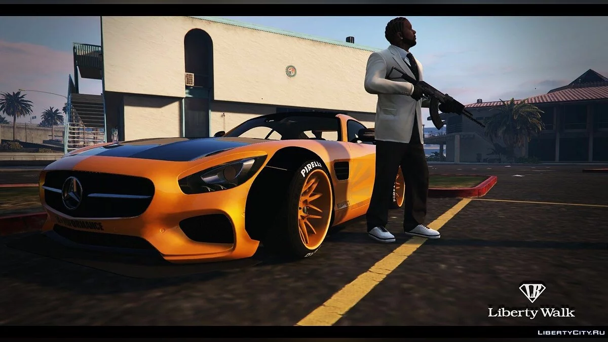 Mercedes-Benz AMG GT 2016 [LibertyWalk] / GTA 5