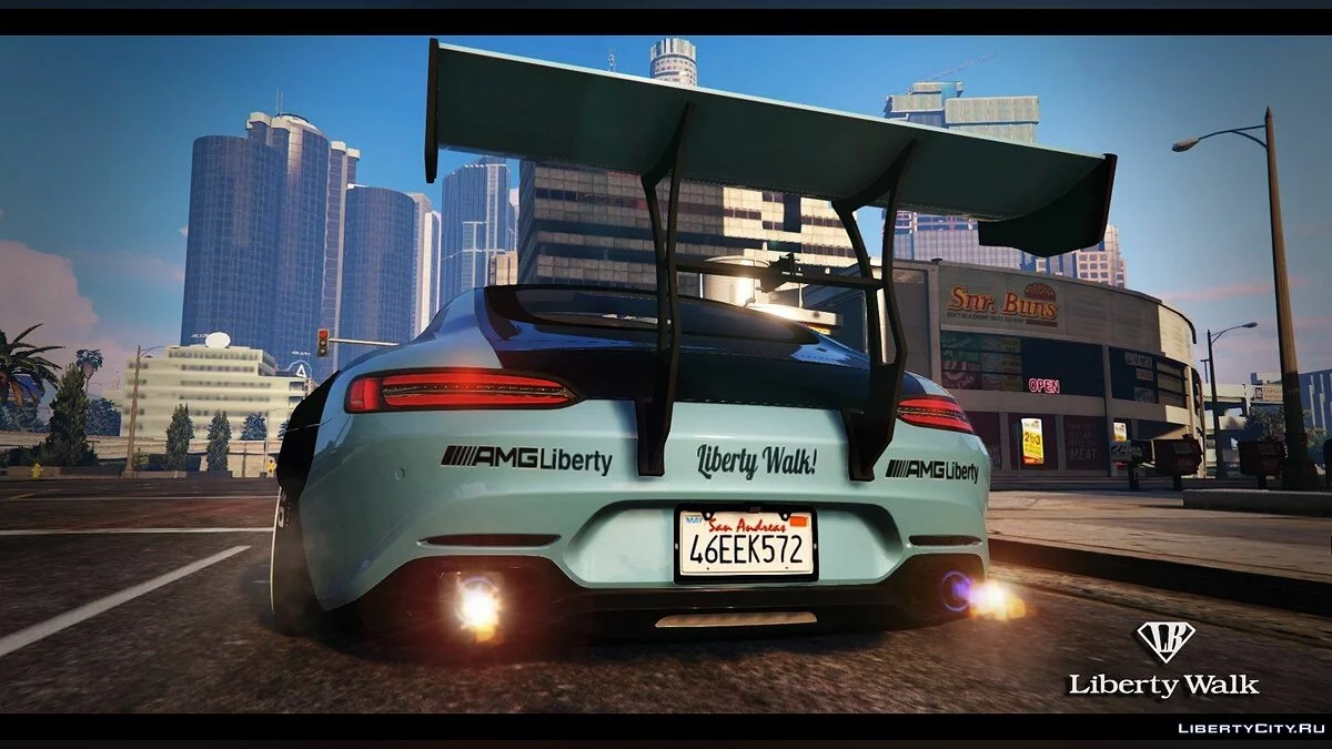 Mercedes-Benz AMG GT 2016 [LibertyWalk] / GTA 5