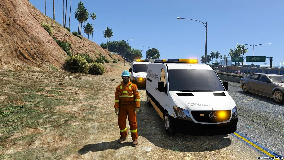 Mercedes Sprinter - Water and Power [Add-On] / GTA 5