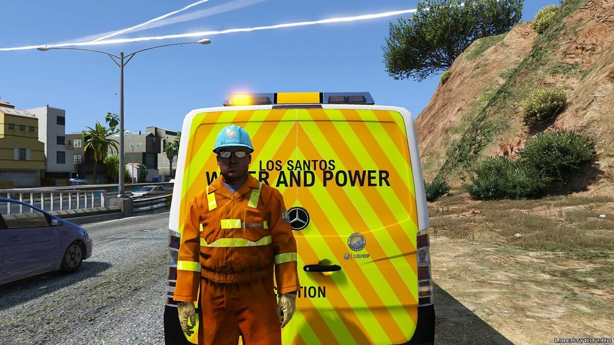 Mercedes Sprinter - Water and Power [Add-On] / GTA 5