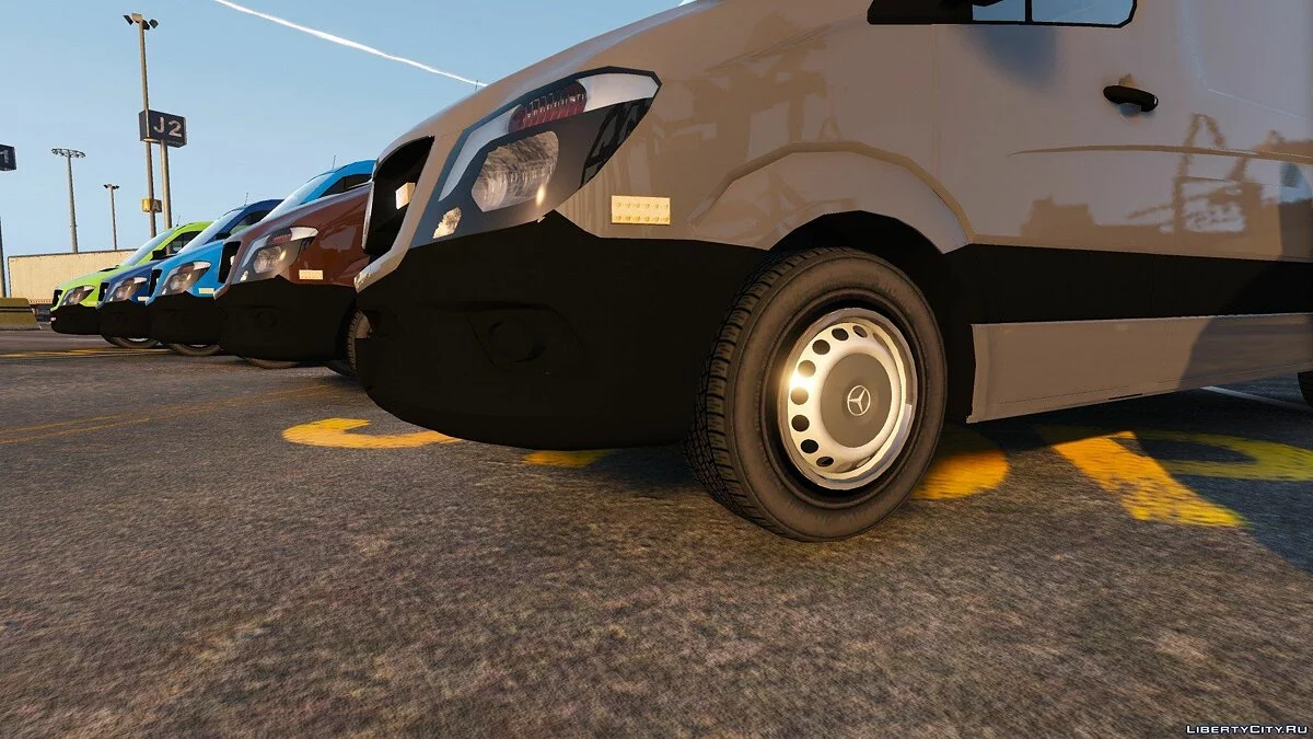 Mercedes Sprinter - Worker Van [Replace] / GTA 5