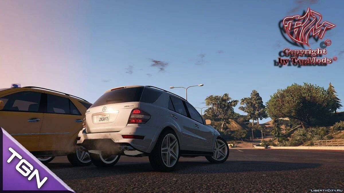 Mercedes-Benz ML 63 AMG Kriminalpolizei 1.1 / GTA 5