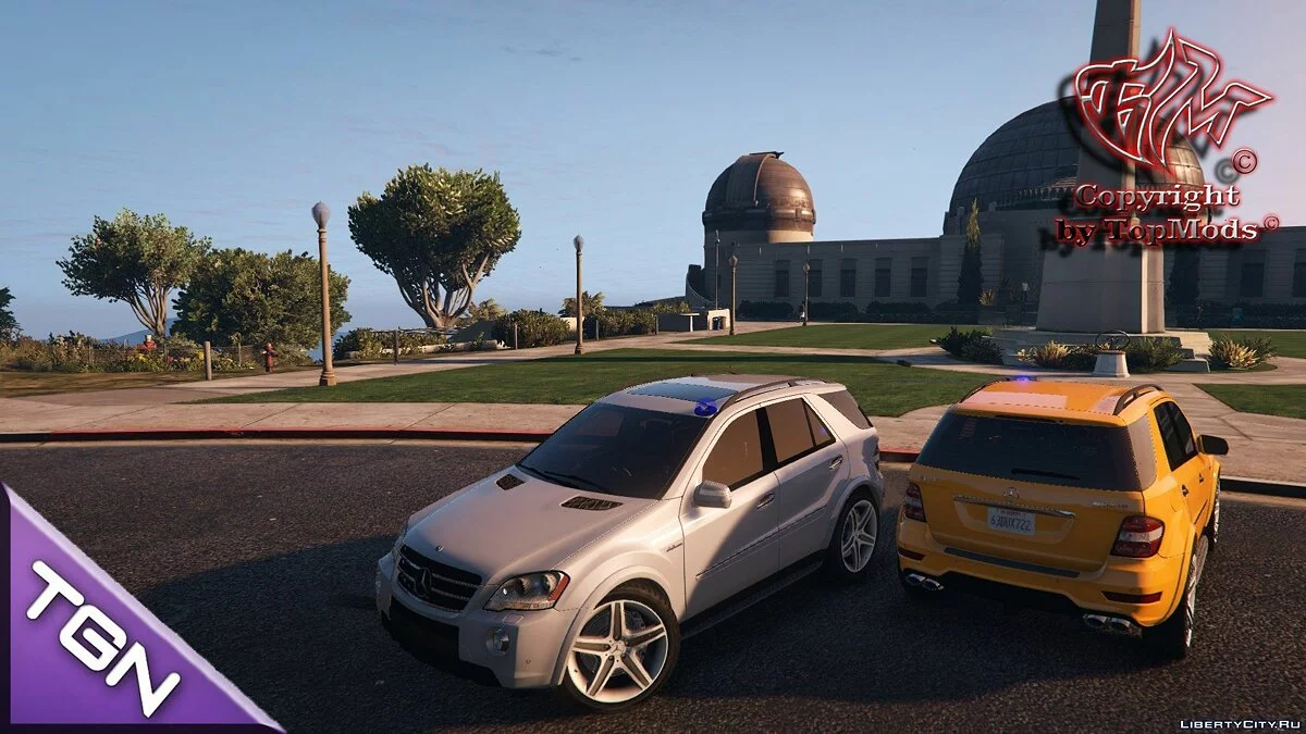Mercedes-Benz ML 63 AMG Kriminalpolizei 1.1 / GTA 5