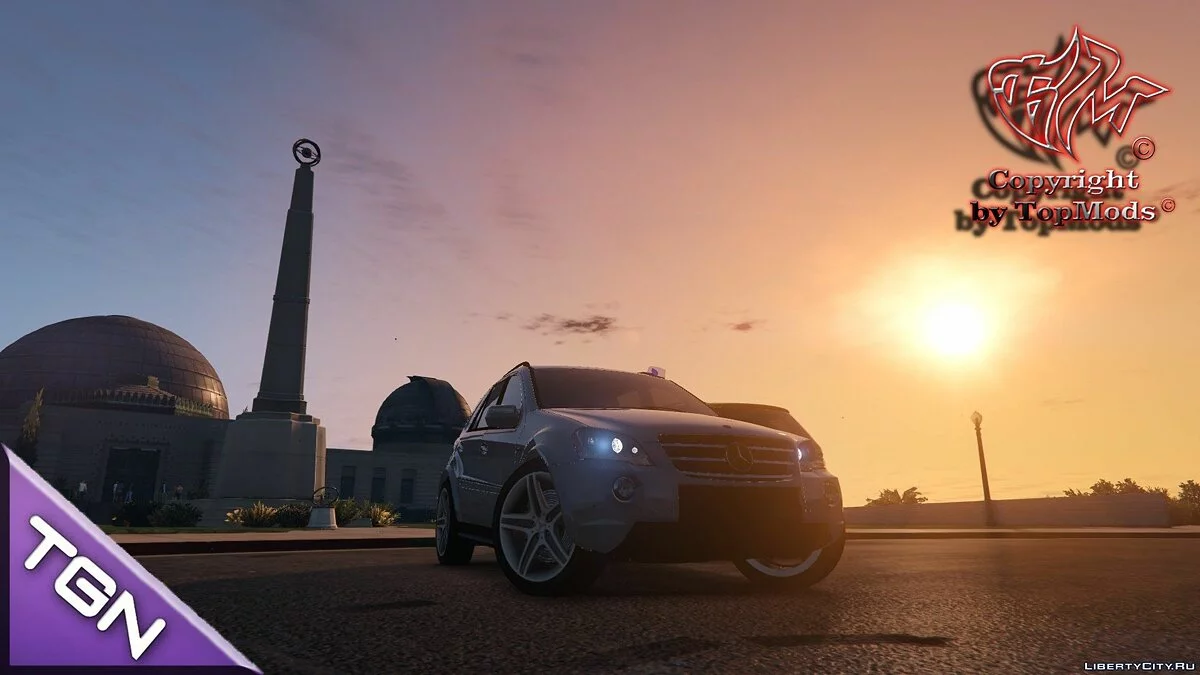 Mercedes-Benz ML 63 AMG Kriminalpolizei 1.1 / GTA 5