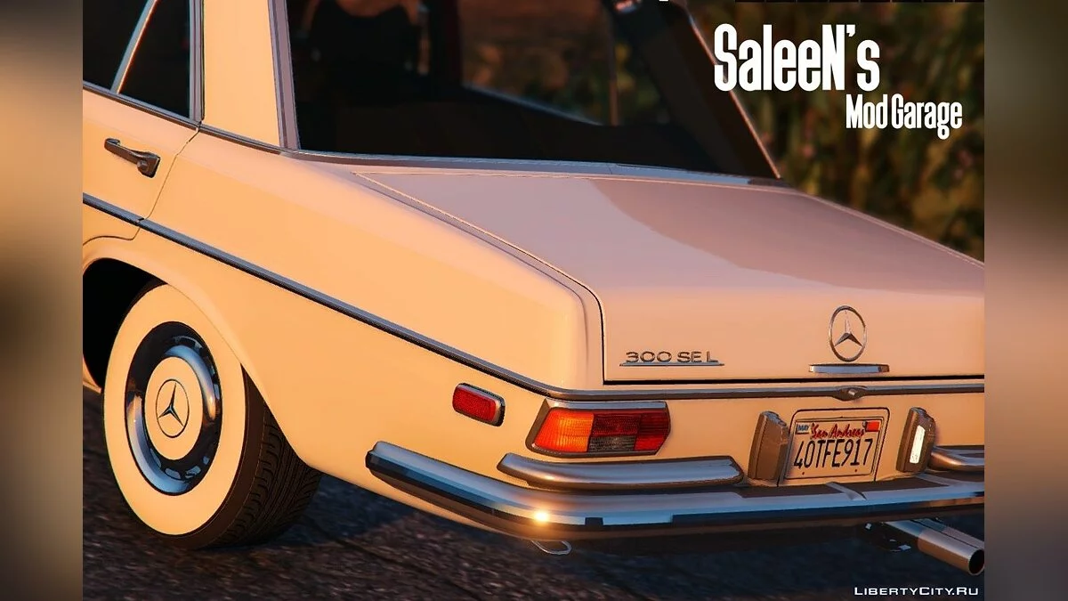 1972 Mercedes Benz 300SEL 6.3 [Replace] / GTA 5
