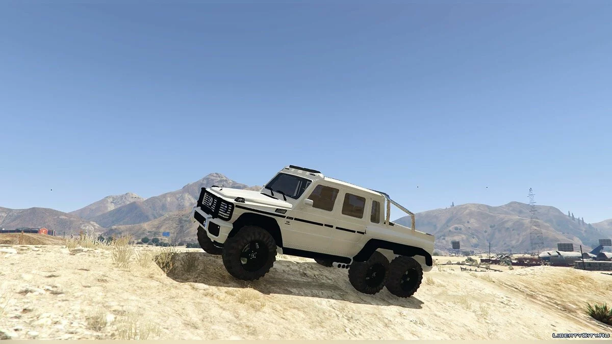 Mercedes Benz G63 AMG 6x6 v1.0 / GTA 5