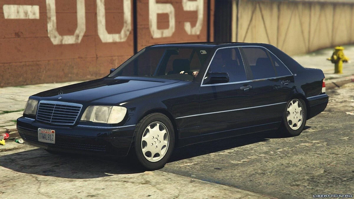 Mercedes-Benz S600 (W140) [Add-On/Replace] v1.1 / GTA 5