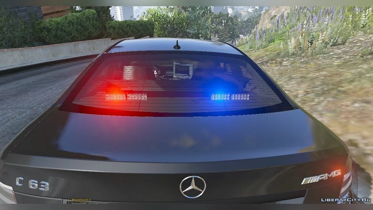 Unmarked Mercedes-Benz C63 AMG 2.0.0 / GTA 5