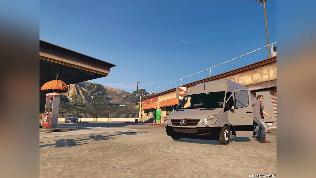 Mecedes Sprinter 311 CDI Cargo Van + 5 Extras / GTA 5