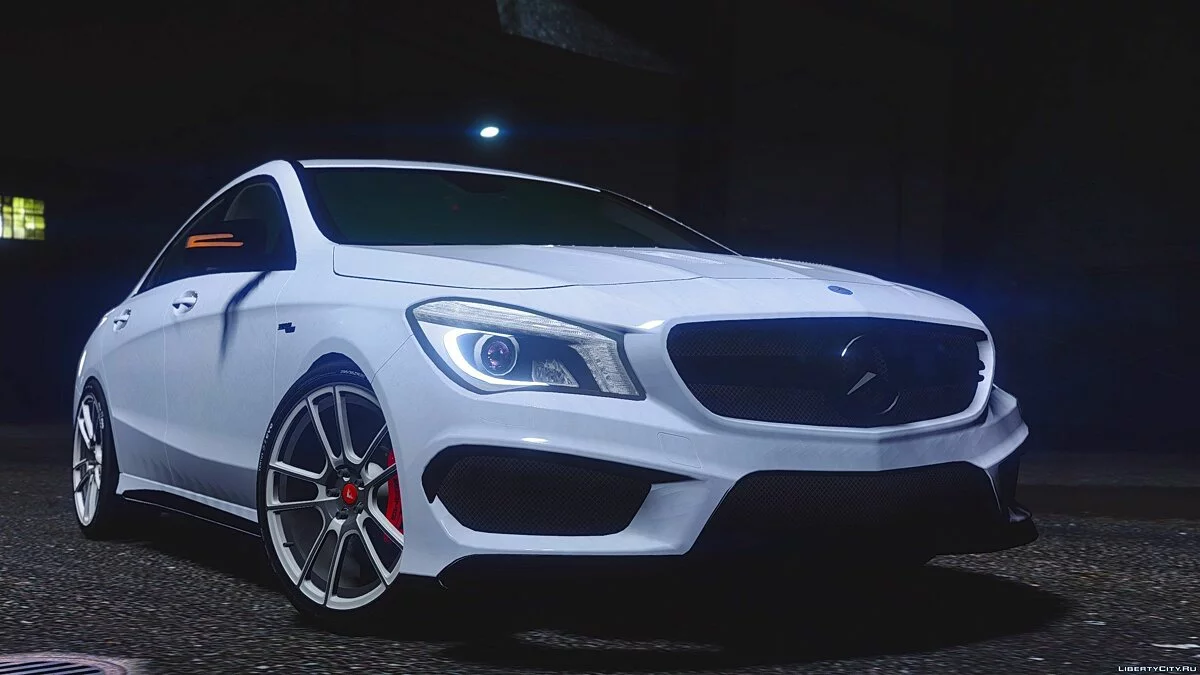 Mercedes-Benz CLA45 AMG Black [DTD Edition] 1.0 / GTA 5