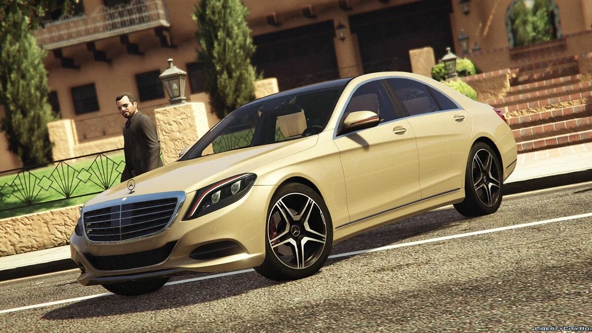 Mercedes-Benz S500 W222 (Add-On / Replace) v2.1 / GTA 5