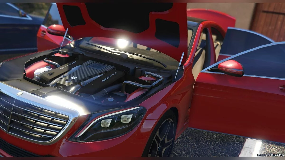 Mercedes-Benz S500 W222 (Add-On / Replace) v2.1 / GTA 5