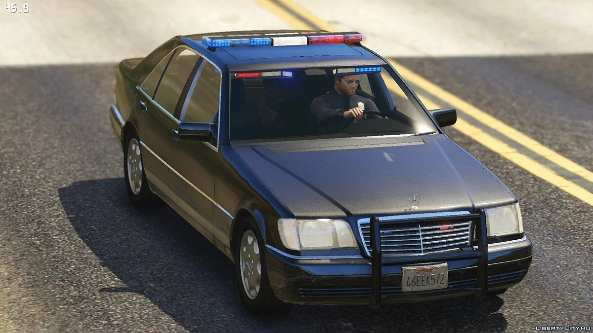 Mercedes-Benz S600 (W140) FBI 1.1 / GTA 5