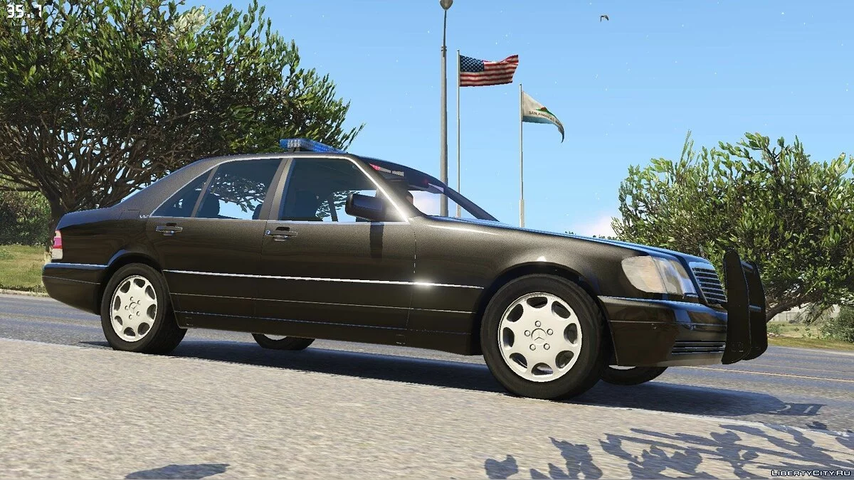 Mercedes-Benz S600 (W140) FBI 1.1 / GTA 5
