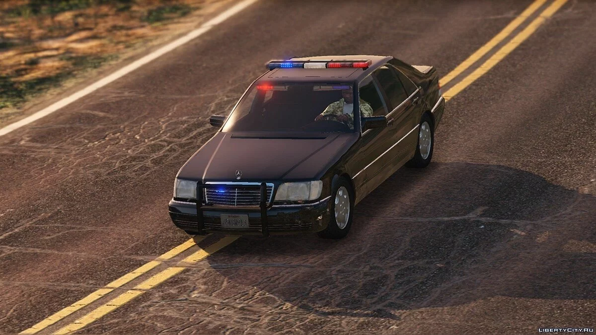 Mercedes-Benz S600 (W140) FBI 1.1 / GTA 5