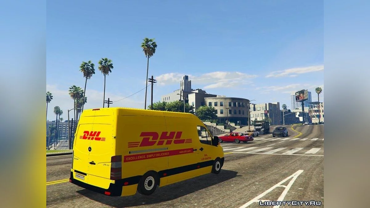 Mecedes Sprinter 311 CDI Cargo Van + 5 Extras / GTA 5