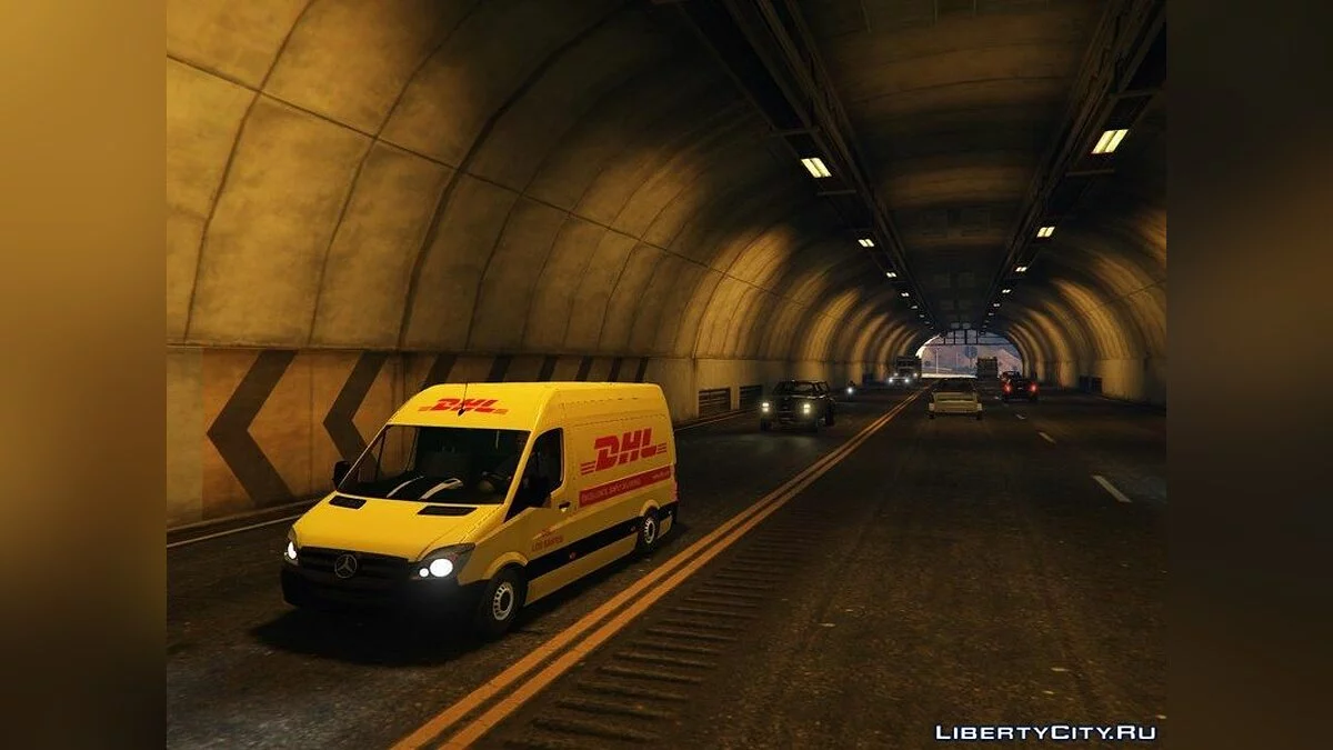 Mecedes Sprinter 311 CDI Cargo Van + 5 Extras / GTA 5